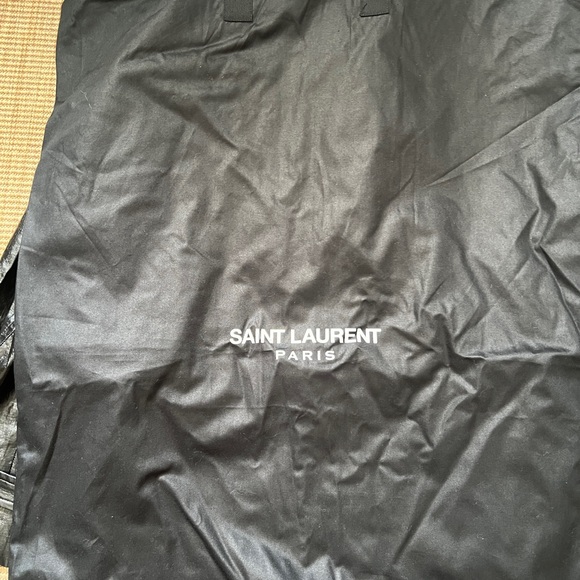 Saint Laurent black oversized trench coat with original dust bag - Picture 14 of 14